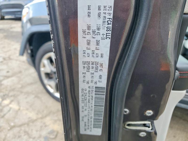Продаж на аукціоні авто 2018 Jeep Compass, vin: 3C4NJDCB0JT372577, номер лоту: 49622086