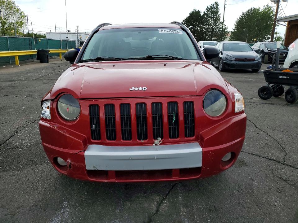 2007 Jeep Compass მანქანა იყიდება აუქციონზე, vin: 1J8FF57W27D166127, აუქციონის ნომერი: 51631656