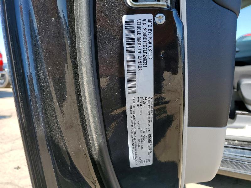 2020 Chrysler Pacifica მანქანა იყიდება აუქციონზე, vin: 2C4RC1FG7LR248331, აუქციონის ნომერი: 48969576