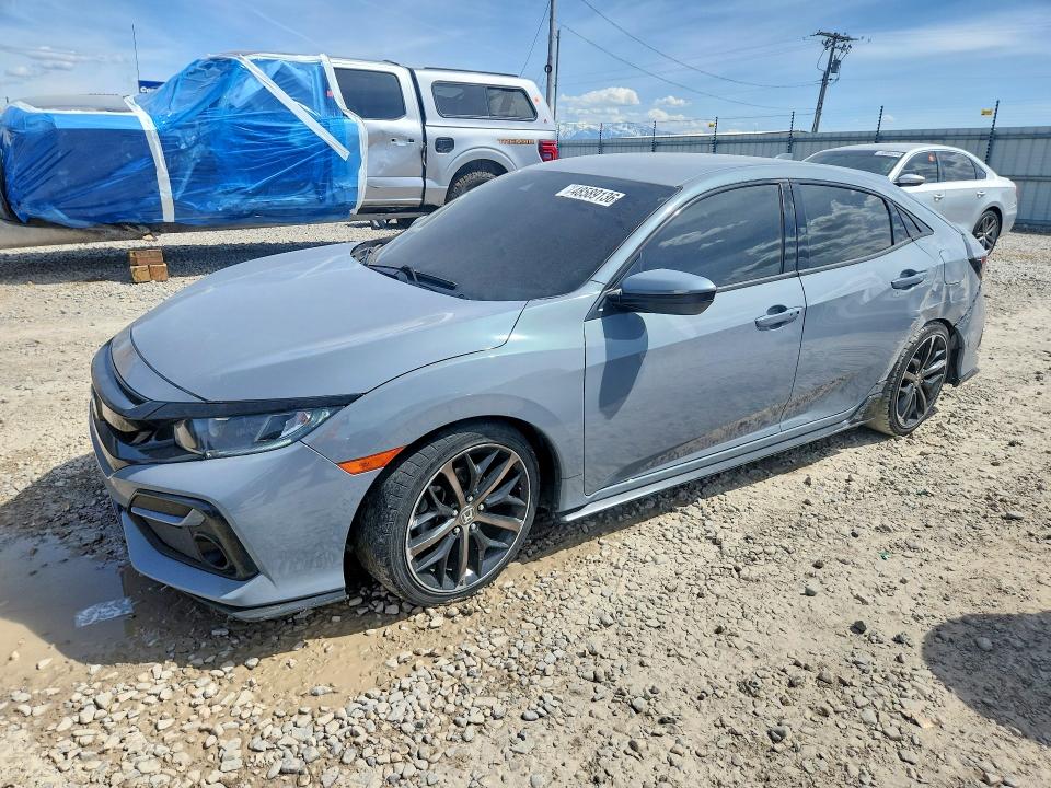 48589136 :رقم المزاد ، SHHFK7H46MU203713 vin ، 2021 Honda Civic مزاد بيع