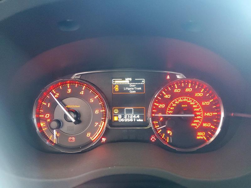 Aukcja sprzedaży 2015 Subaru Wrx, vin: JF1VA1A66F9835624, numer aukcji: 51239546