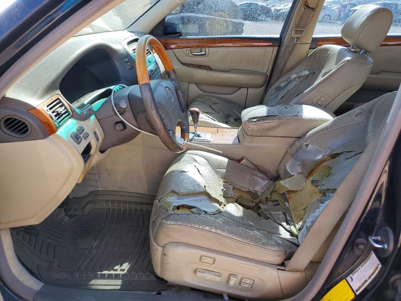 2004 Lexus Ls 430 მანქანა იყიდება აუქციონზე, vin: JTHBN36F440133839, აუქციონის ნომერი: 48955136