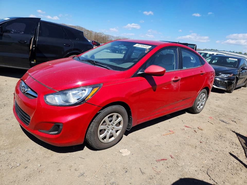 50795446 :رقم المزاد ، KMHCT4AE3DU316492 vin ، 2013 Hyundai Accent مزاد بيع