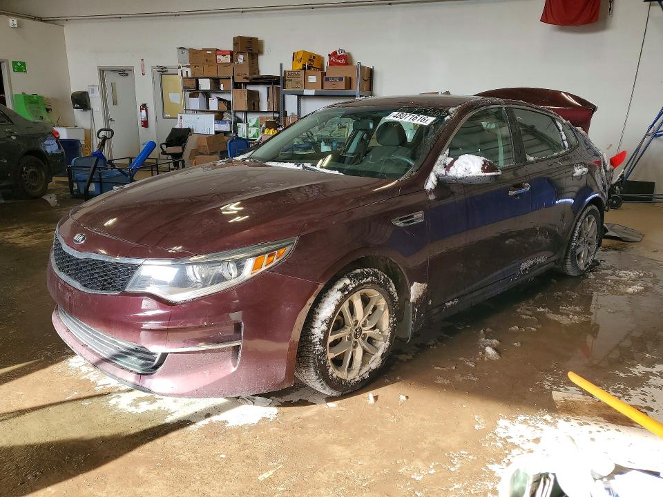 48071616 :رقم المزاد ، 5XXGT4L33GG075366 vin ، 2016 Kia Optima مزاد بيع