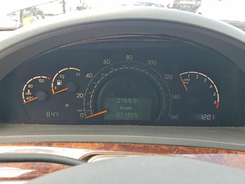 Продажа на аукционе авто 2000 Mercedes-benz S, vin: WDBNG75J8YA093477, номер лота: 48837026