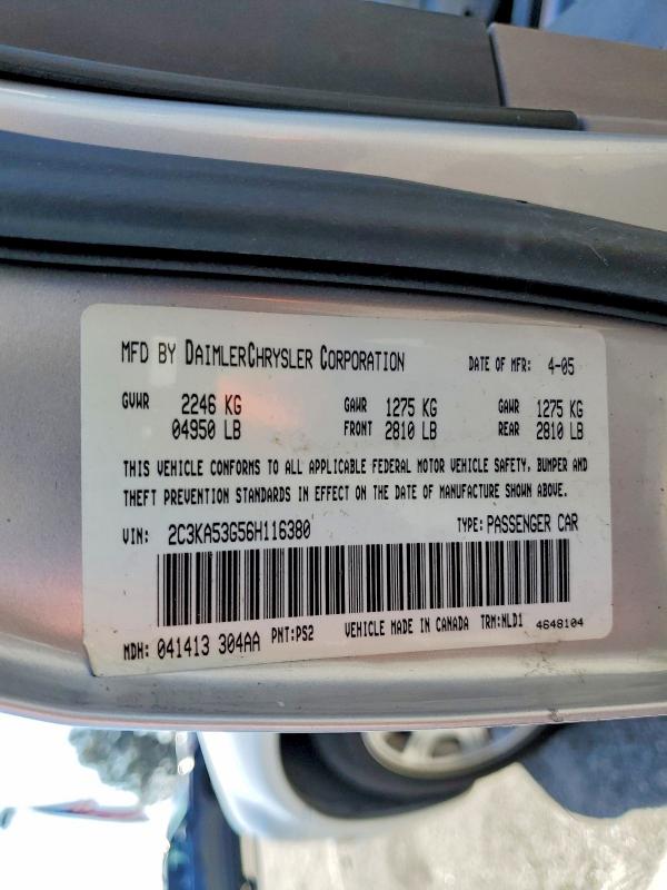 Aukcja sprzedaży 2006 Chrysler 300, vin: 2C3KA53G56H116380, numer aukcji: 48995696
