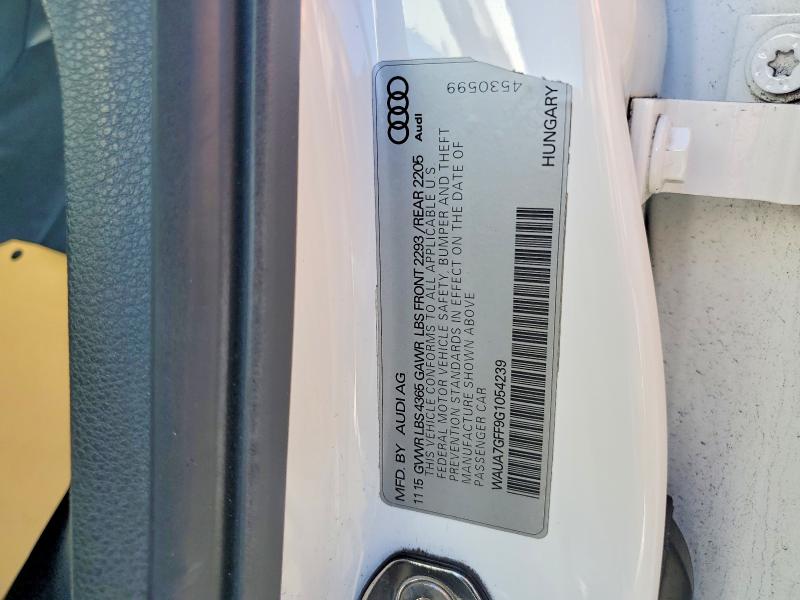 Продажа на аукционе авто 2016 Audi A3, vin: WAUA7GFF9G1054239, номер лота: 50260716