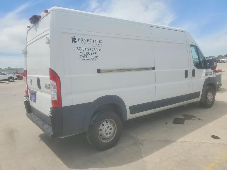 51383316 :رقم المزاد ، 3C6TRVDG0KE559931 vin ، 2019 Ram Promaster 2500 مزاد بيع