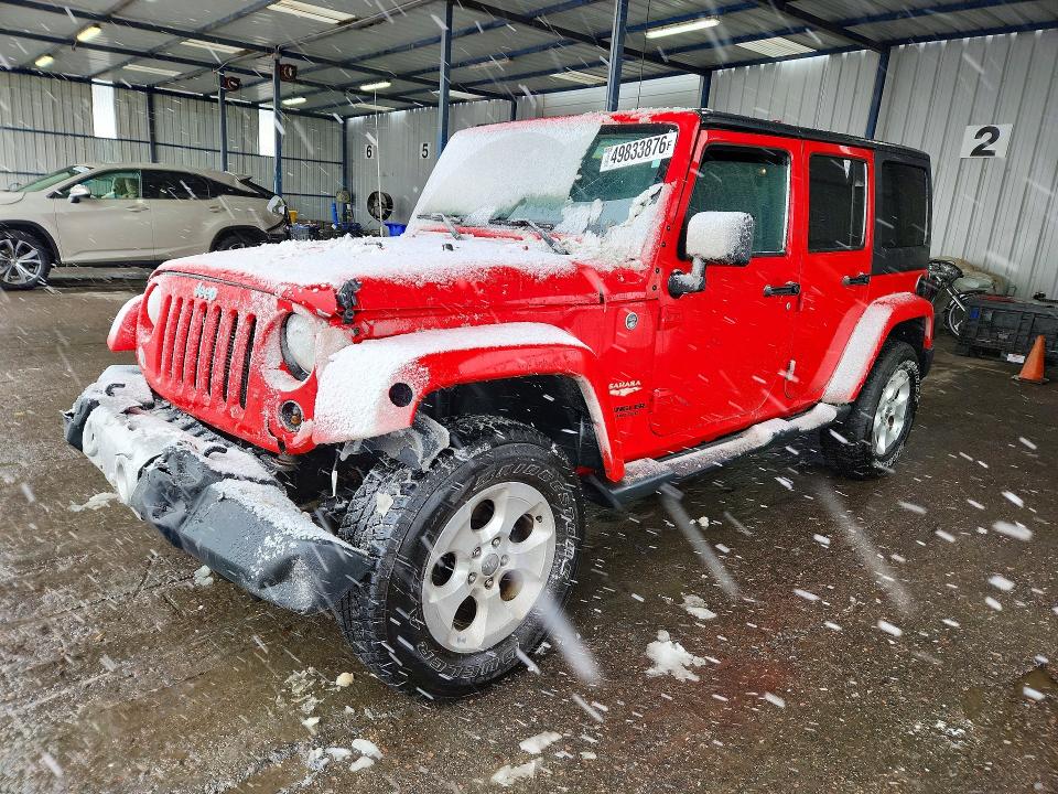 49833876 :رقم المزاد ، 1C4HJWEG9FL500514 vin ، 2015 Jeep Wrangler Unlimited مزاد بيع