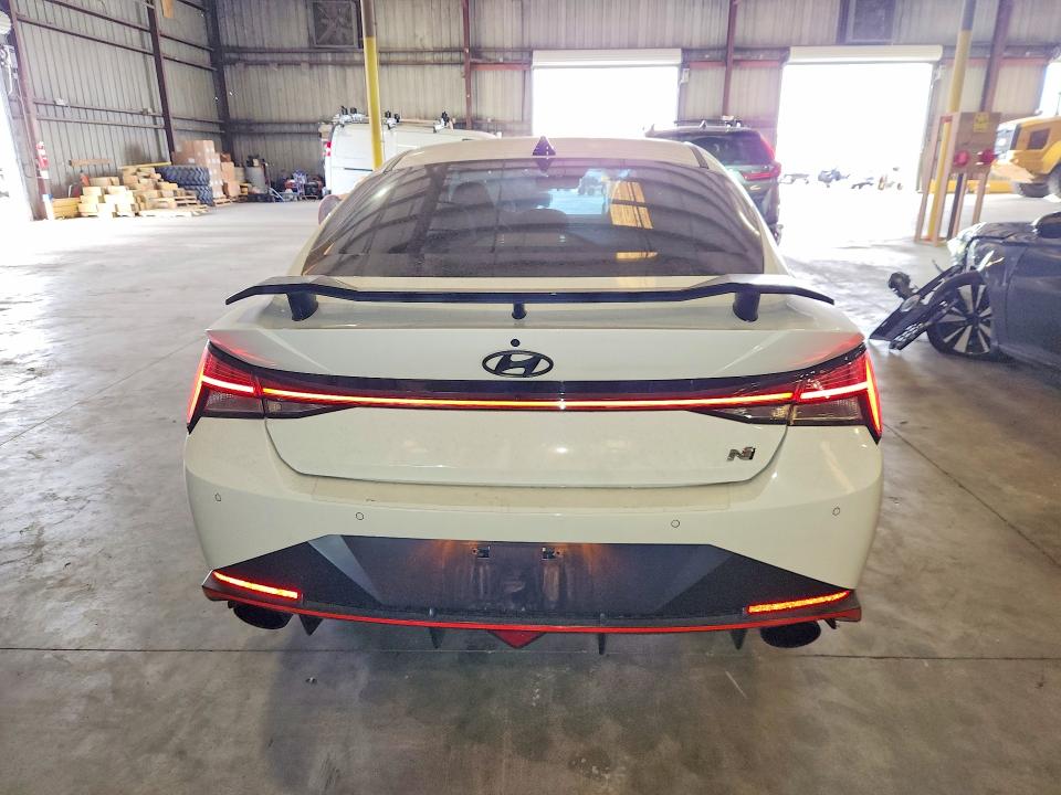 51103406 :رقم المزاد ، KMHLW4AK5NU004382 vin ، 2022 Hyundai Elantra N مزاد بيع