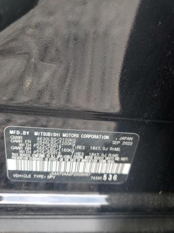 Auction sale of the 2023 Mitsubishi Eclipse Cross, vin: JA4ATVAA2PZ008097, lot number: 50083406