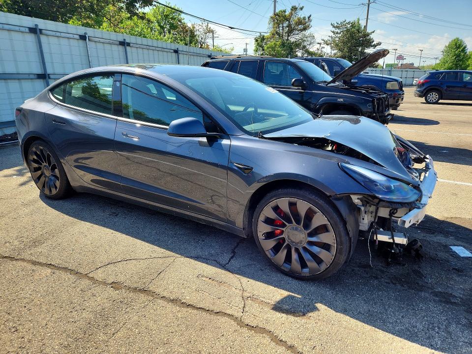 50557416 :رقم المزاد ، 5YJ3E1EC8NF248318 vin ، 2022 Tesla Model 3 مزاد بيع
