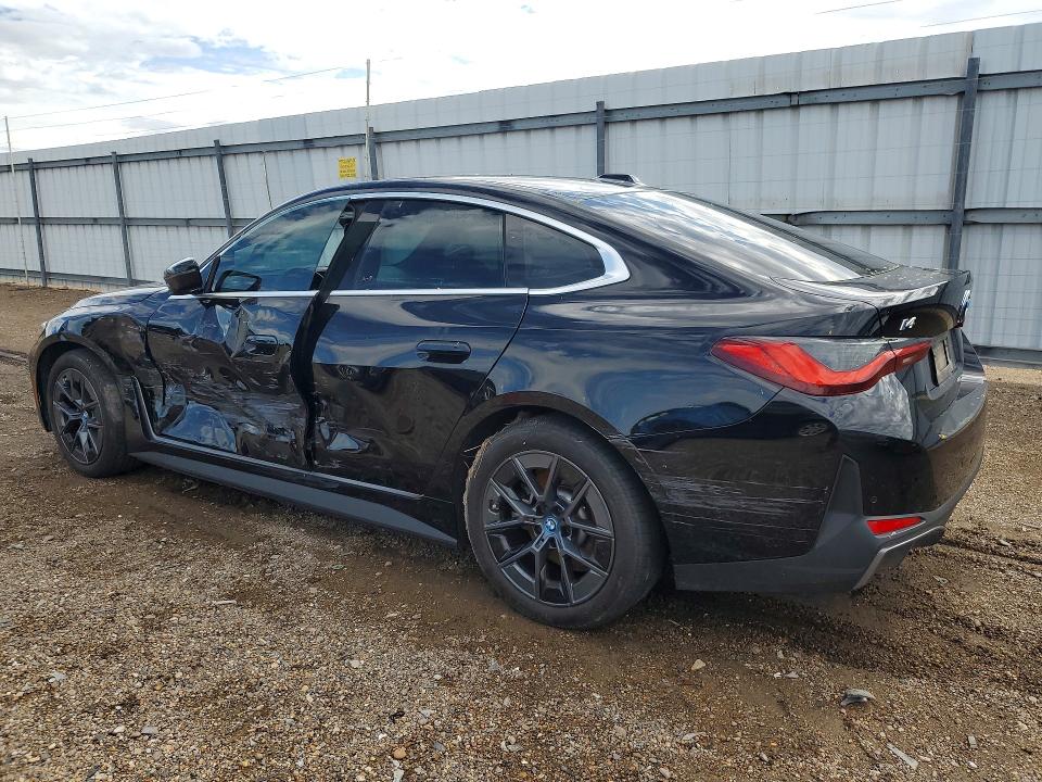 2024 Bmw I4 მანქანა იყიდება აუქციონზე, vin: WBY43AW00RFT40375, აუქციონის ნომერი: 49556126
