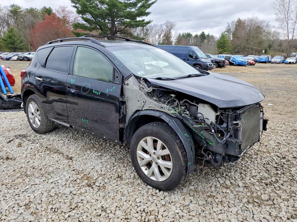 2013 Nissan Murano მანქანა იყიდება აუქციონზე, vin: JN8AZ1MW2DW314626, აუქციონის ნომერი: 78040875