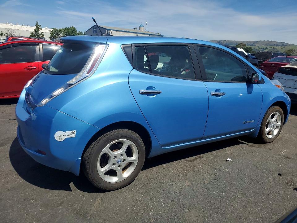 49943126 :رقم المزاد ، 1N4AZ0CP4EC334305 vin ، 2014 Nissan Leaf مزاد بيع