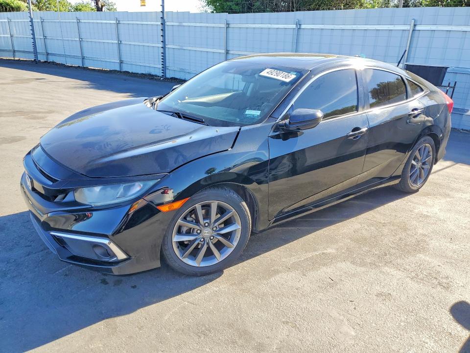 49290186 :رقم المزاد ، 19XFC1F3XKE203433 vin ، 2019 Honda Civic مزاد بيع