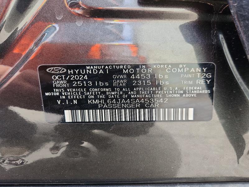 Aukcja sprzedaży 2025 Hyundai Sonata, vin: KMHL64JA4SA453542, numer aukcji: 50529336