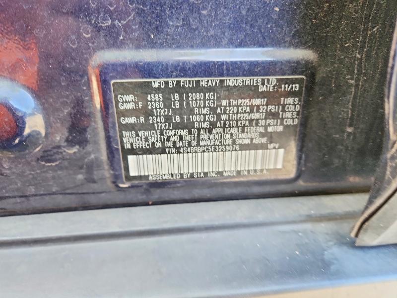Aukcja sprzedaży 2014 Subaru Outback, vin: 4S4BRBPC5E3259076, numer aukcji: 50609566