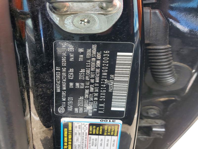 Aukcja sprzedaży 2021 Kia K5, vin: 5XXG14J2XMG020036, numer aukcji: 51758776