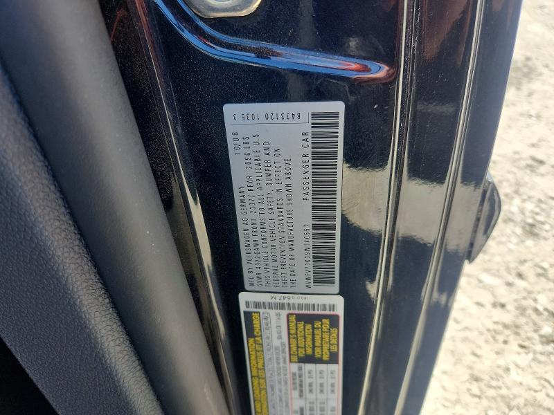 Продаж на аукціоні авто 2009 Volkswagen Gti, vin: WVWFV71K39W140557, номер лоту: 51866366