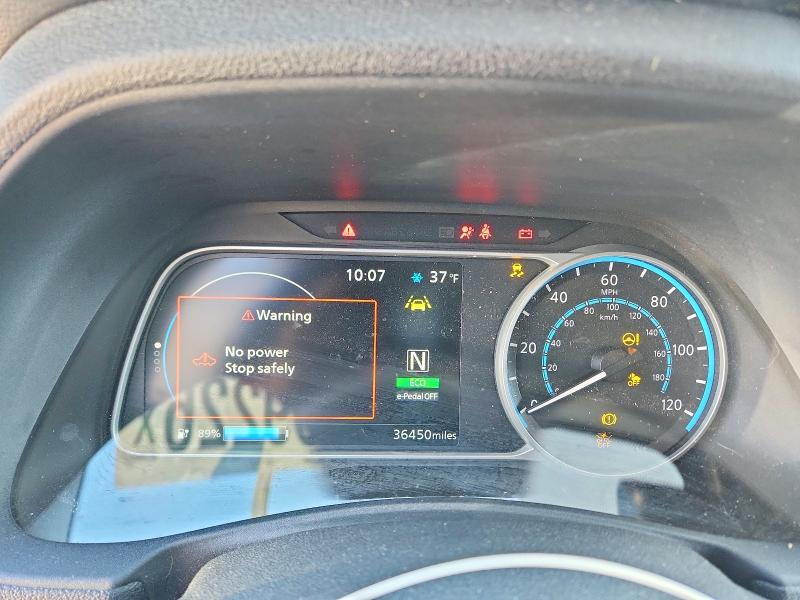 50299226 :رقم المزاد ، 1N4AZ1CP2KC314345 vin ، 2019 Nissan Leaf مزاد بيع