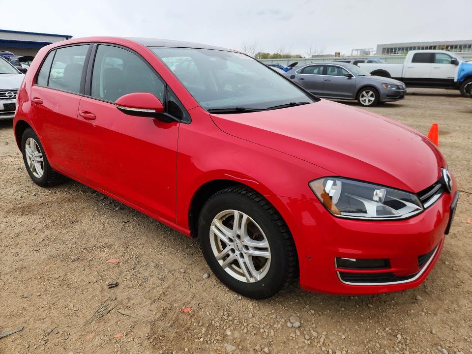 2017 Volkswagen Golf მანქანა იყიდება აუქციონზე, vin: 3VW217AU2HM067785, აუქციონის ნომერი: 51781946