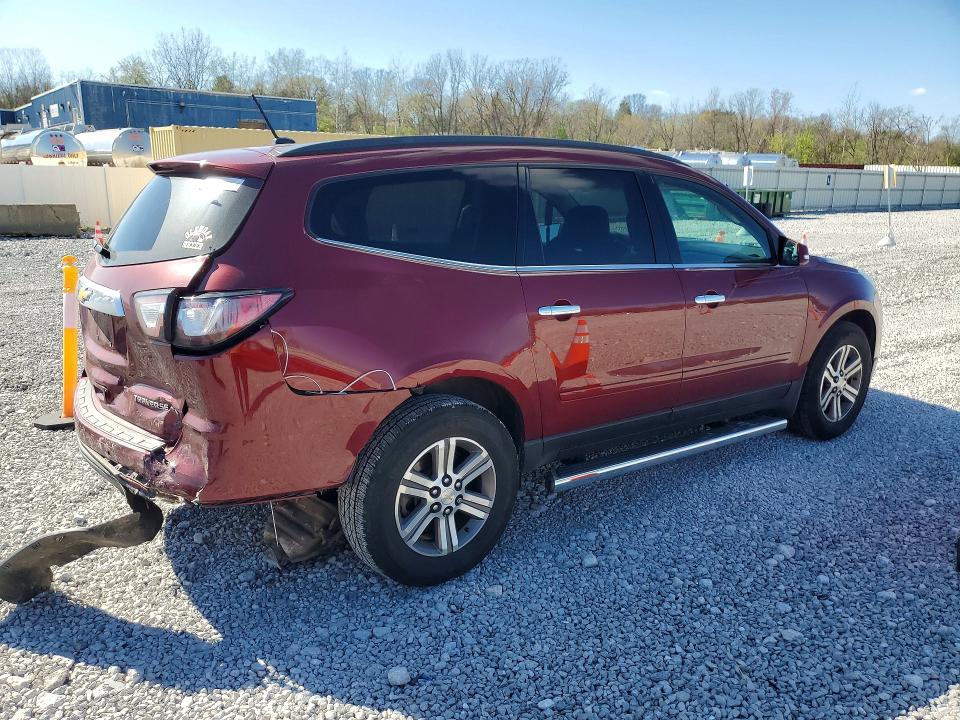 50494116 :رقم المزاد ، 1GNKRGKD9FJ242254 vin ، 2015 Chevrolet Traverse مزاد بيع