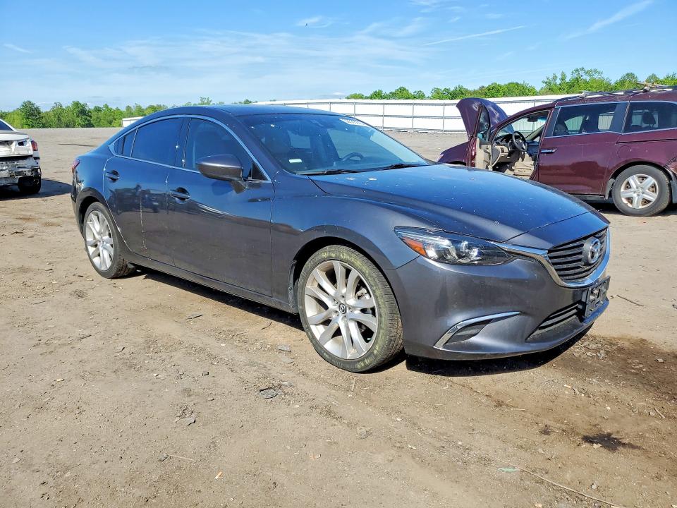 2016 Mazda 6 მანქანა იყიდება აუქციონზე, vin: JM1GJ1T58G1465025, აუქციონის ნომერი: 50363276