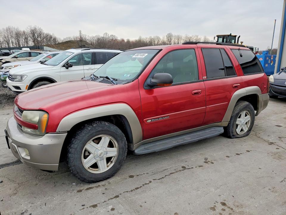 Aukcja sprzedaży 2003 Chevrolet Trailblazer, vin: 1GNDT13S332163768, numer aukcji: 49631486