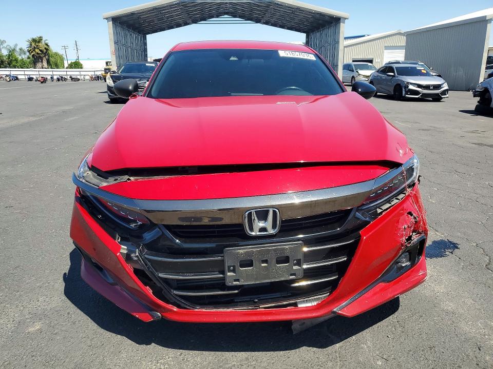 Продажа на аукционе авто 2022 Honda Accord, vin: 1HGCV1F33NA058323, номер лота: 51857036