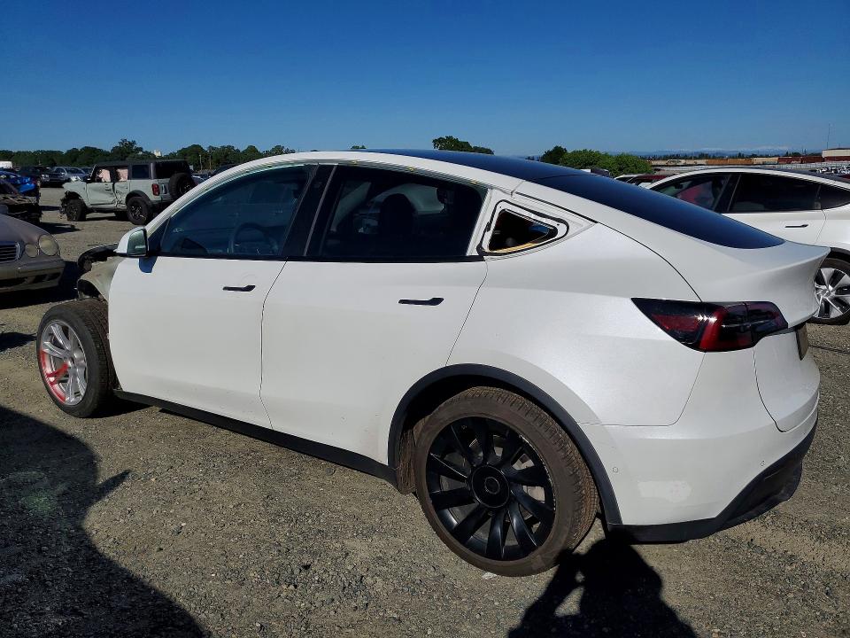 2022 Tesla Model Y მანქანა იყიდება აუქციონზე, vin: 7SAYGDEE2NF347139, აუქციონის ნომერი: 48691966