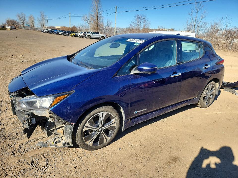 2018 Nissan Leaf მანქანა იყიდება აუქციონზე, vin: 1N4AZ1CP0JC312799, აუქციონის ნომერი: 50660536
