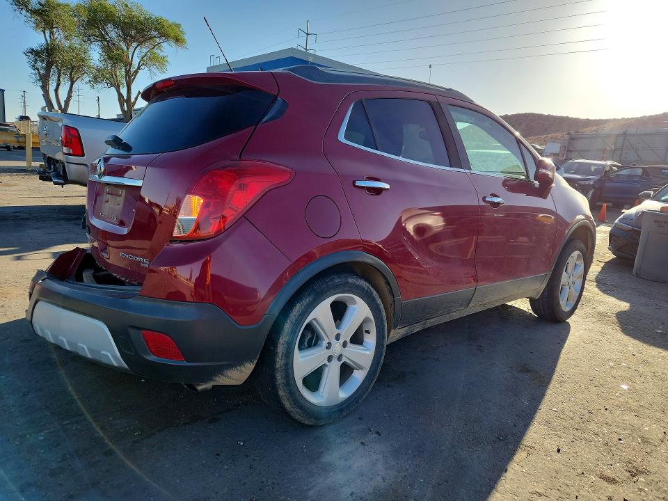 2016 Buick Encore მანქანა იყიდება აუქციონზე, vin: KL4CJESBXGB716886, აუქციონის ნომერი: 50947366