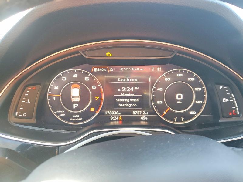 2019 Audi Q7 მანქანა იყიდება აუქციონზე, vin: WA1LAAF78KD008597, აუქციონის ნომერი: 50412416