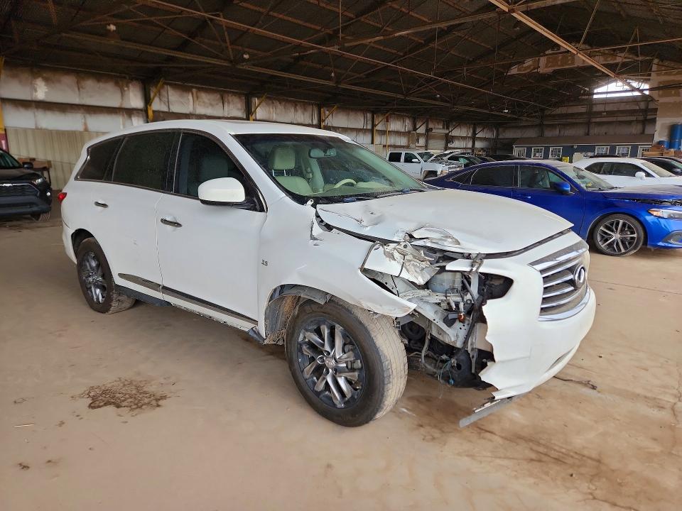 48298936 :رقم المزاد ، 5N1AL0MN2EC517609 vin ، 2014 Infiniti Qx60 مزاد بيع