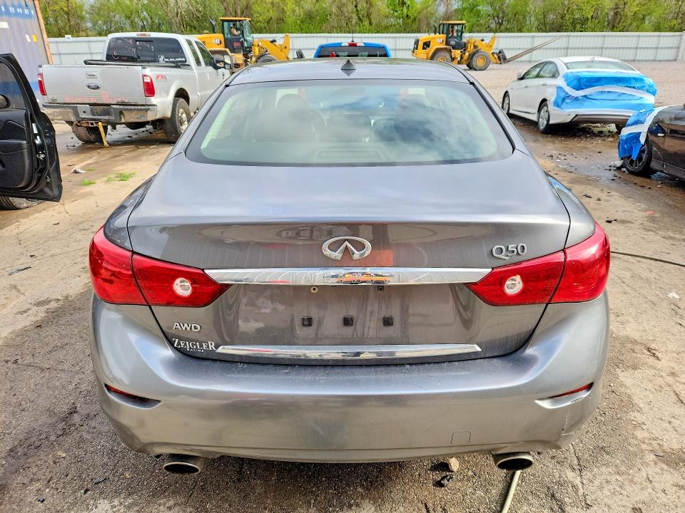 50588246 :رقم المزاد ، JN1BV7AR1FM405899 vin ، 2015 Infiniti Q50 مزاد بيع