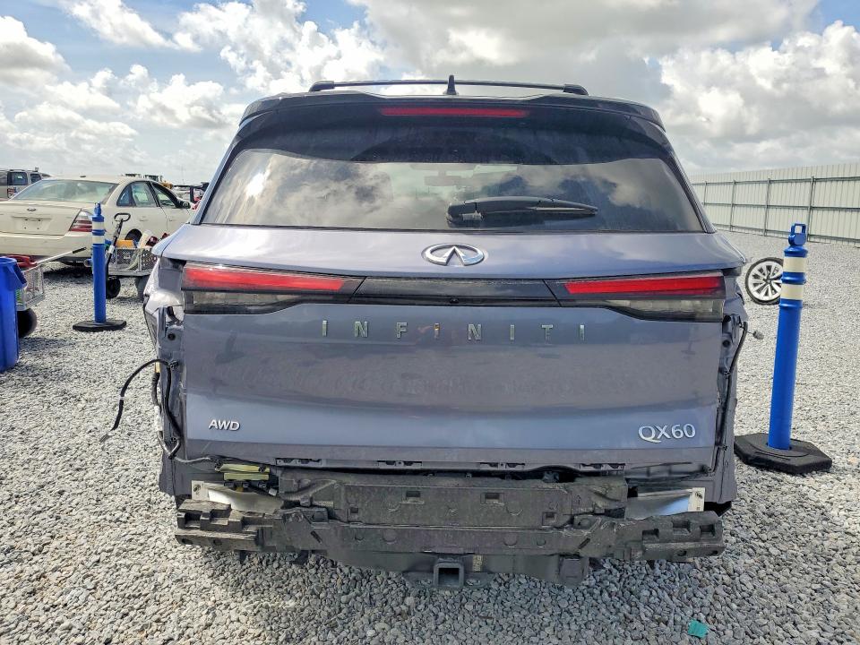 49490796 :رقم المزاد ، 5N1DL1HU3RC331801 vin ، 2024 Infiniti Qx60 مزاد بيع