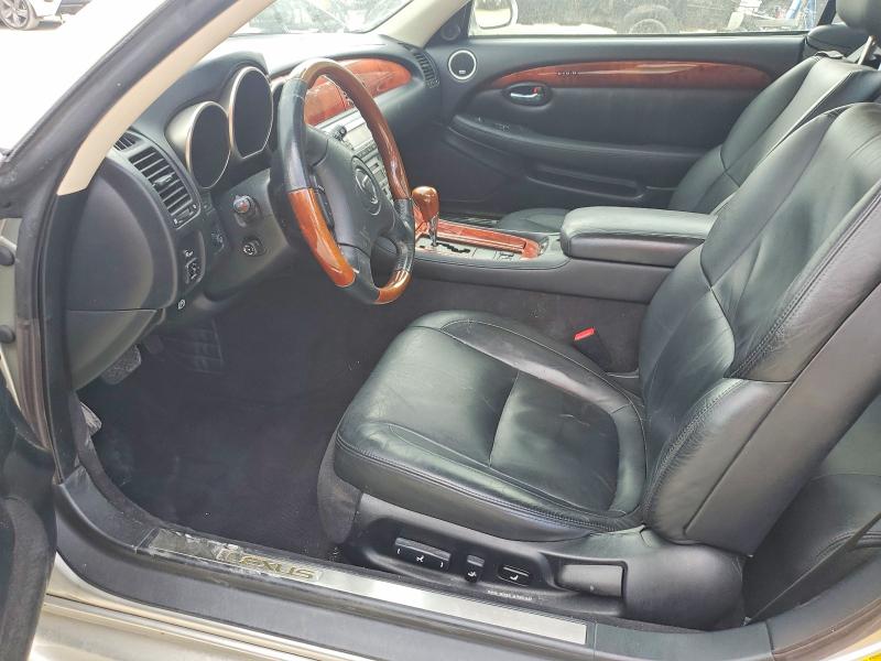 Aukcja sprzedaży 2002 Lexus Sc 430, vin: JTHFN48Y020004497, numer aukcji: 48690496