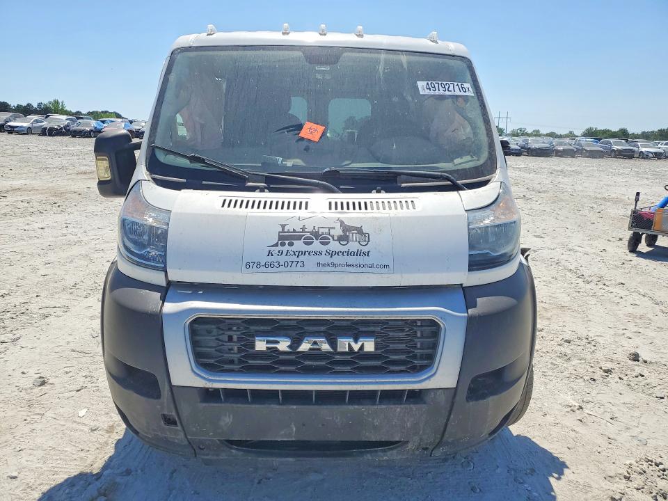 49792716 :رقم المزاد ، 3C6TRVAG7KE508348 vin ، 2019 Ram Promaster 1500 مزاد بيع