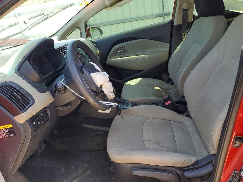 2015 Kia Rio მანქანა იყიდება აუქციონზე, vin: KNADM4A34F6501904, აუქციონის ნომერი: 50334186