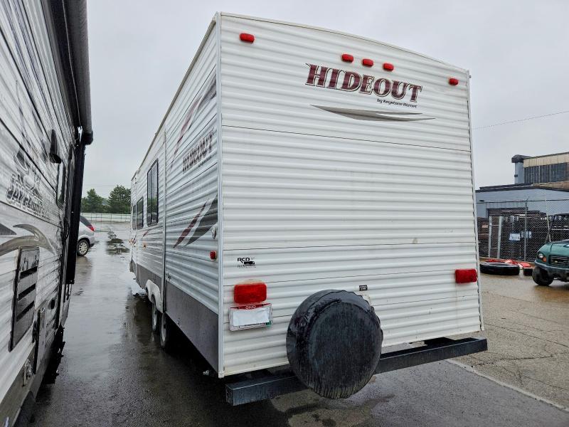 49909156 :رقم المزاد ، 4YDT27D24A7204723 vin ، 2010 Keystone Hideout مزاد بيع