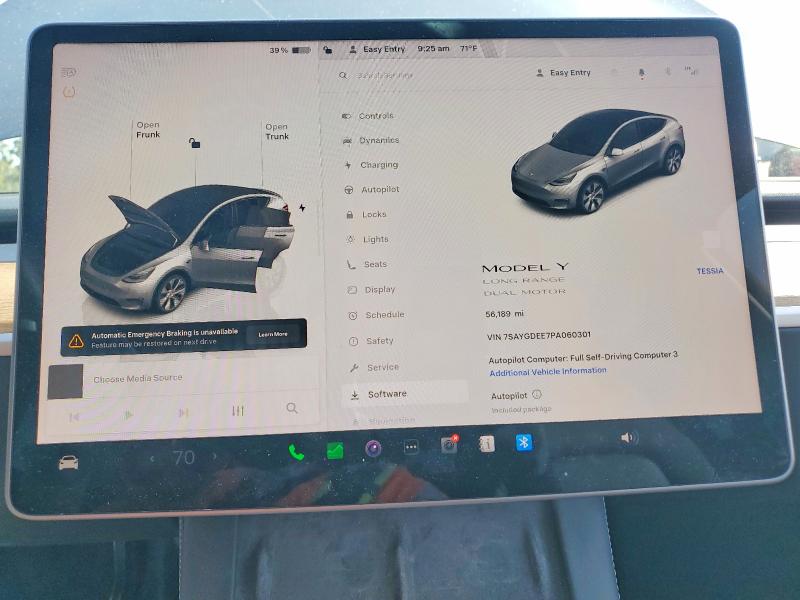 48931856 :رقم المزاد ، 7SAYGDEE7PA060301 vin ، 2023 Tesla Model Y مزاد بيع