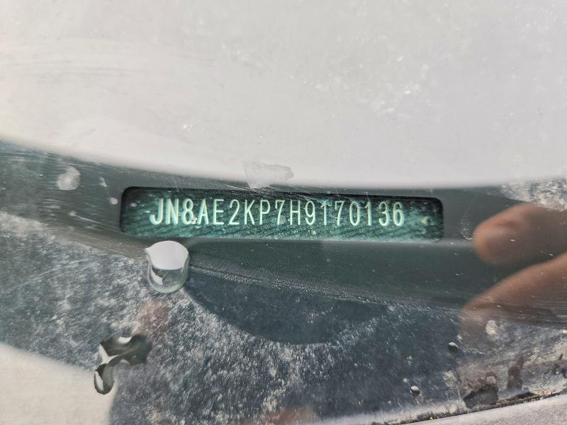 47422296 :رقم المزاد ، JN8AE2KP7H9170136 vin ، 2017 Nissan Quest مزاد بيع