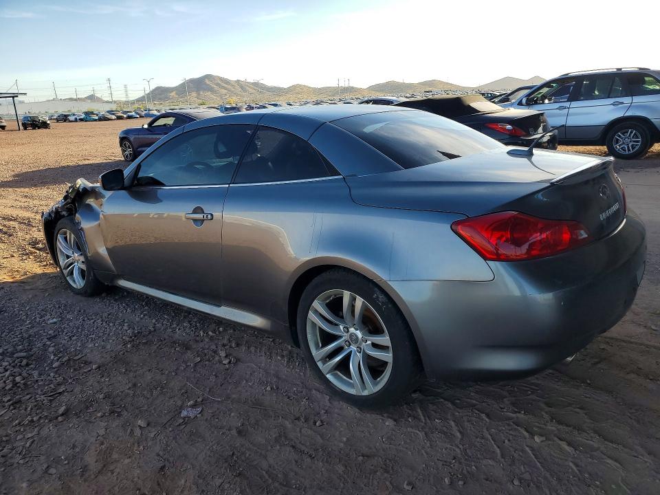 2010 Infiniti G37 Convertible მანქანა იყიდება აუქციონზე, vin: JN1CV6FE5AM353027, აუქციონის ნომერი: 48119806