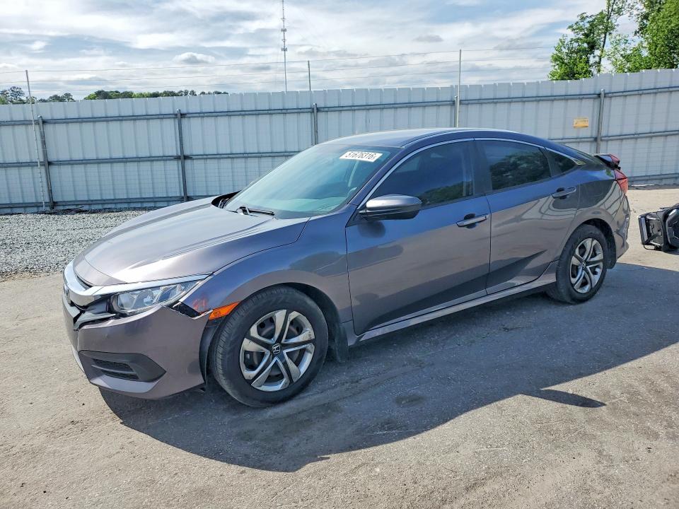 2016 Honda Civic მანქანა იყიდება აუქციონზე, vin: 19XFC2F54GE091243, აუქციონის ნომერი: 51676316