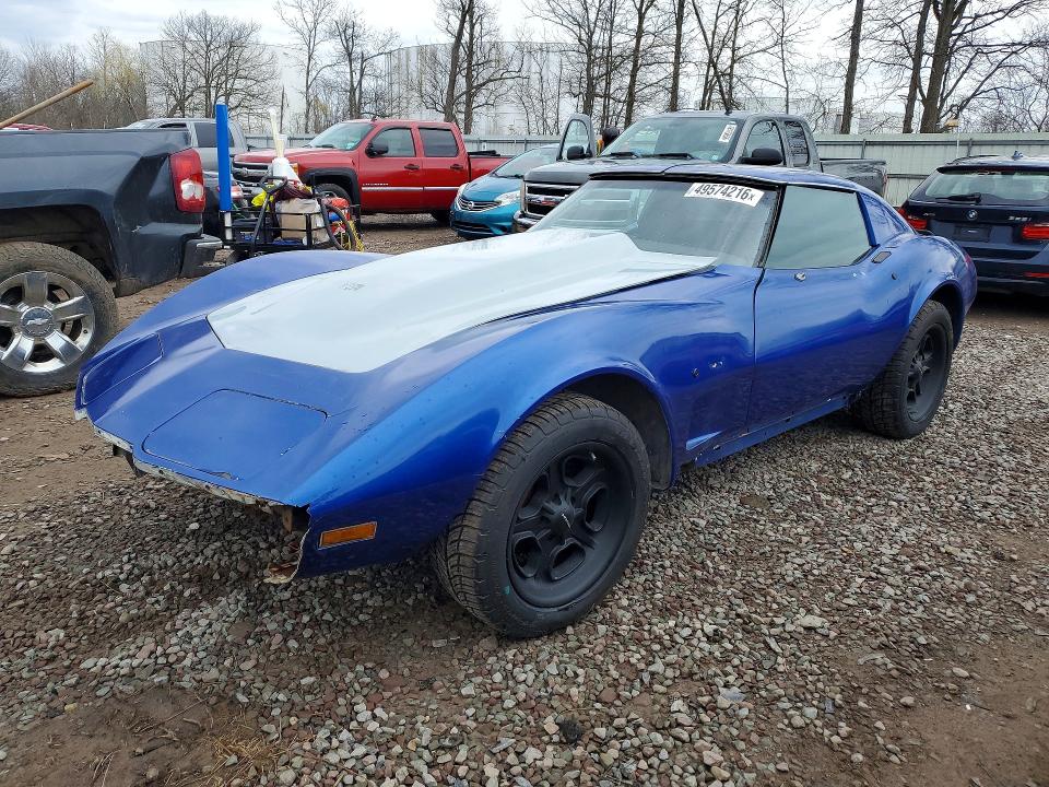 Aukcja sprzedaży 1977 Chevrolet Corvette, vin: 1Z37L7S424578, numer aukcji: 49574216