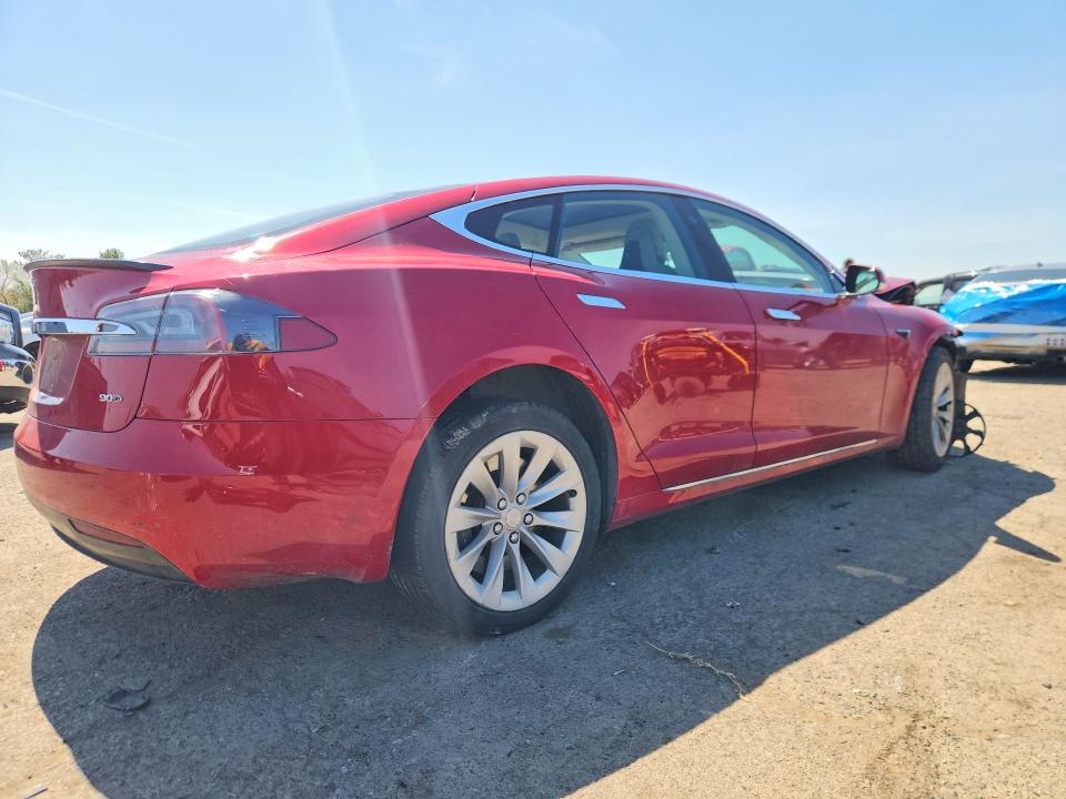2017 Tesla Model S მანქანა იყიდება აუქციონზე, vin: 5YJSA1E2XHF198587, აუქციონის ნომერი: 49027306