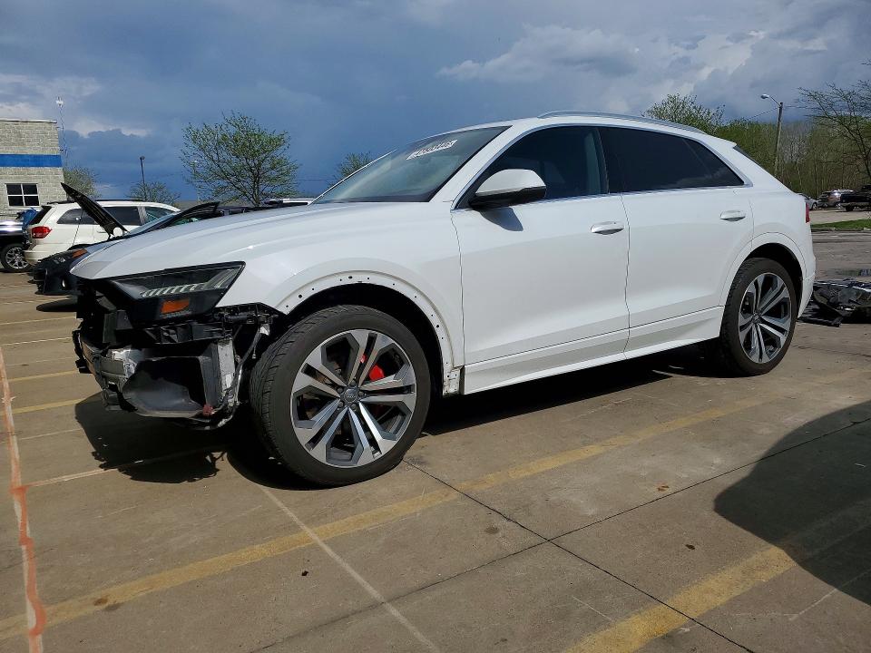 47503446 :رقم المزاد ، WA1CVAF1XKD015518 vin ، 2019 Audi Q8 مزاد بيع