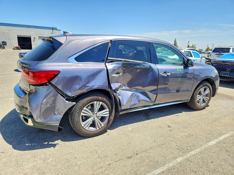 2020 Acura Mdx მანქანა იყიდება აუქციონზე, vin: 5J8YD4H39LL021673, აუქციონის ნომერი: 51821706