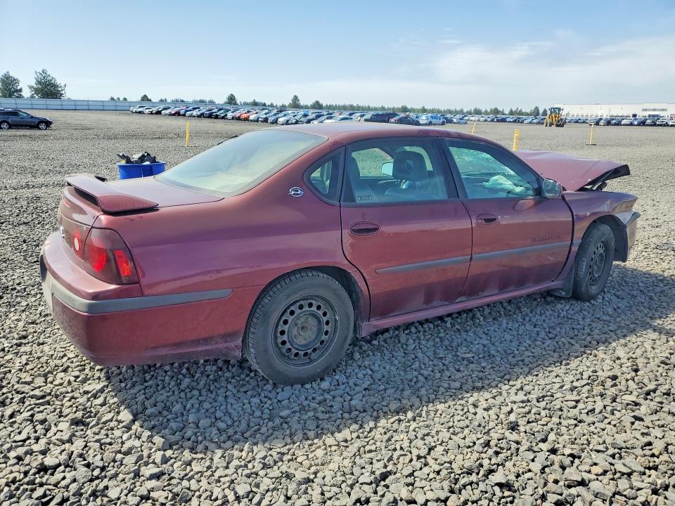 2002 Chevrolet Impala მანქანა იყიდება აუქციონზე, vin: 2G1WH55K529225655, აუქციონის ნომერი: 50814536
